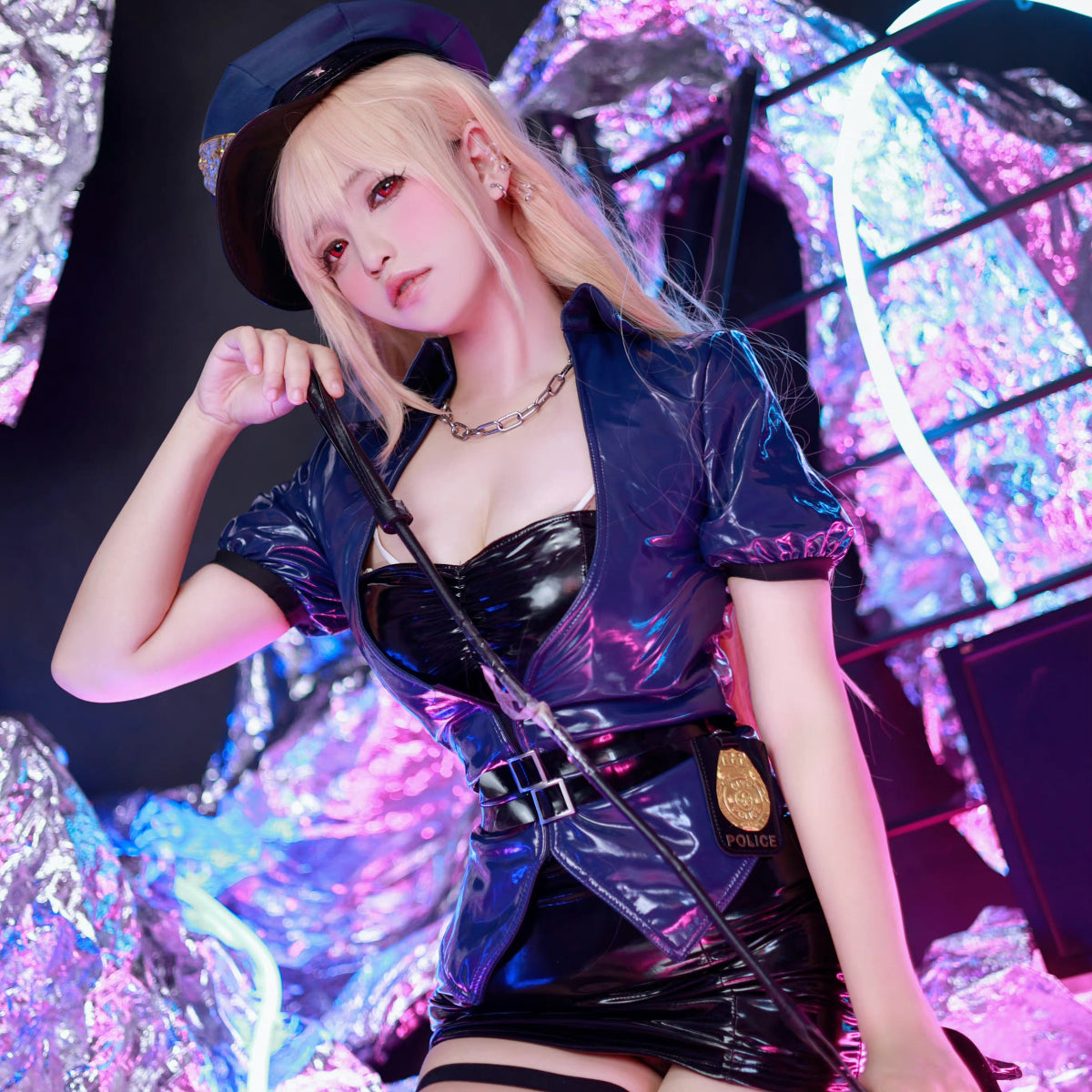喜多川海夢 エナメルポリスガールコスプレ 着せ恋コスプレ【歪萌舍】