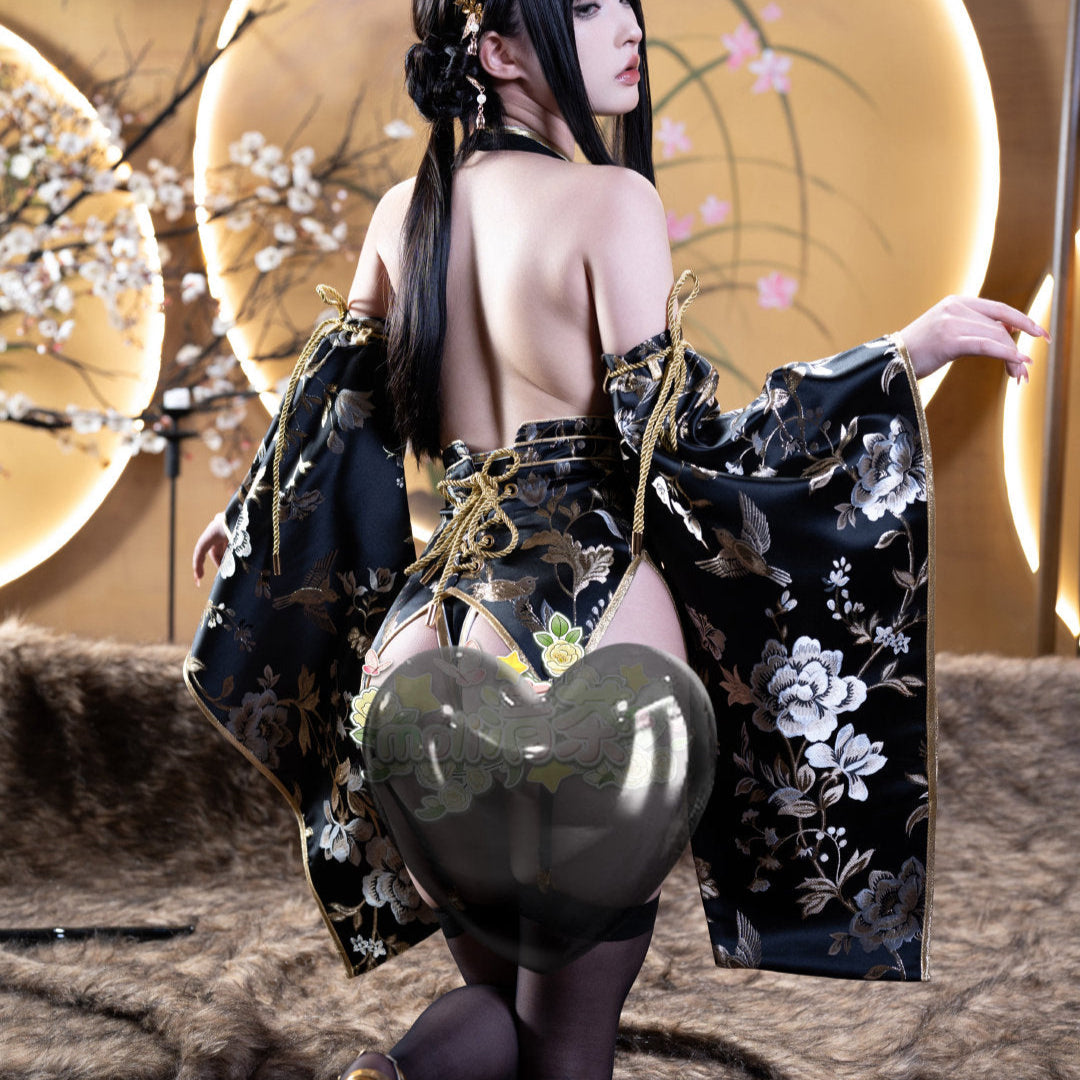 セクシーなハイレグロイヤルチャイナコスプレ セクシー和風浴衣コスプレ【MoliTEA】
