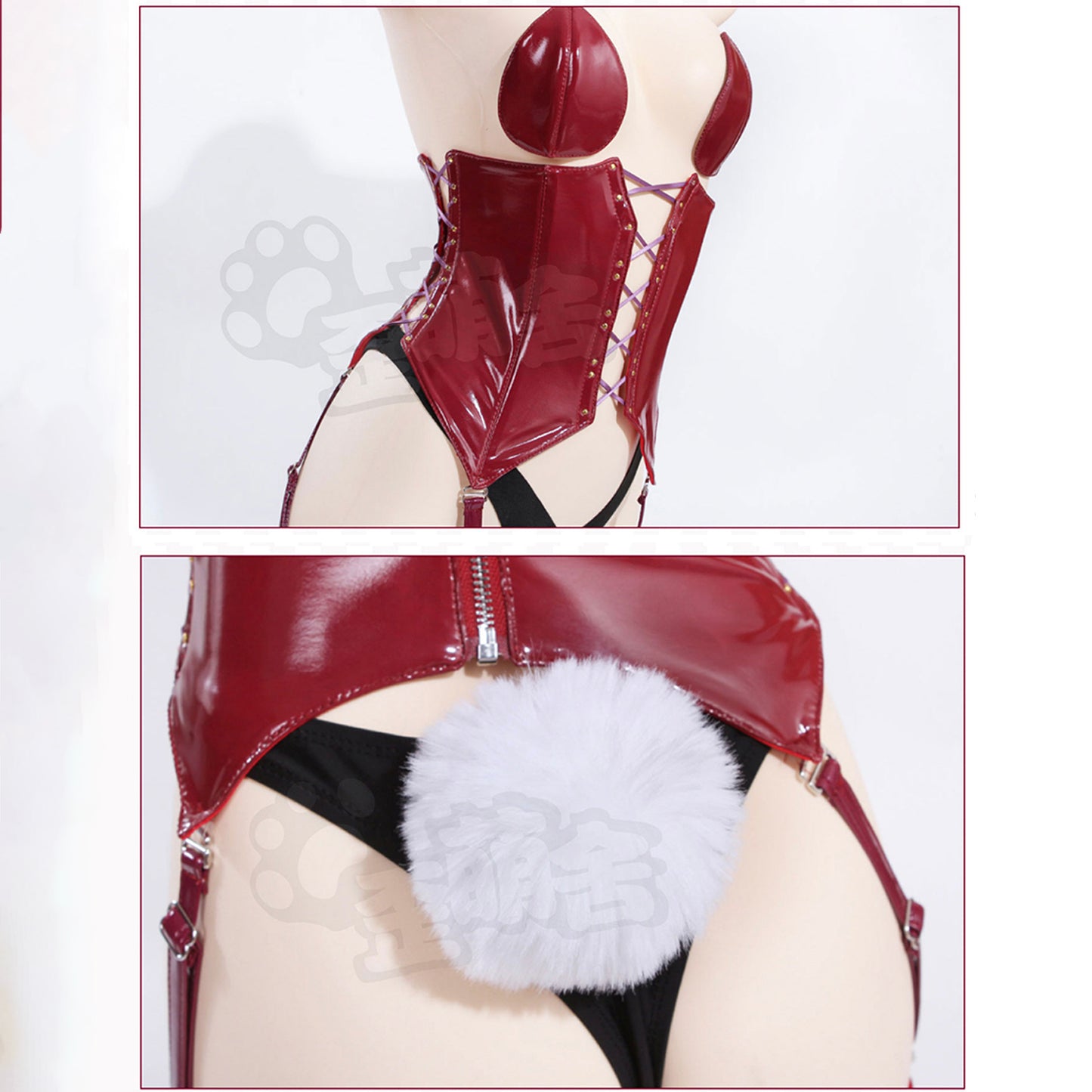 アズールレーン ブレマートンバニーガールコスプレ 一体型/セパレート【歪萌舍】