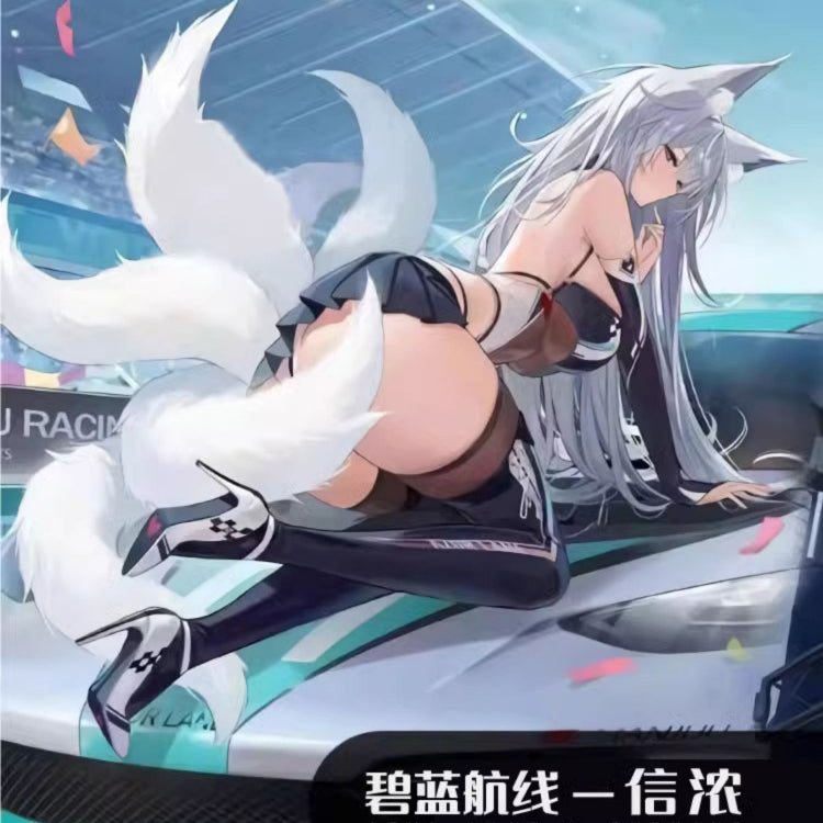 アズールレーン 信濃 RQ風エナメルレオタードコスプレセット【歪萌舍】