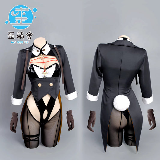 ゼンゼロ 儀玄(イーシェン) エージェント風エナメルバニーフルセット【歪萌舍】