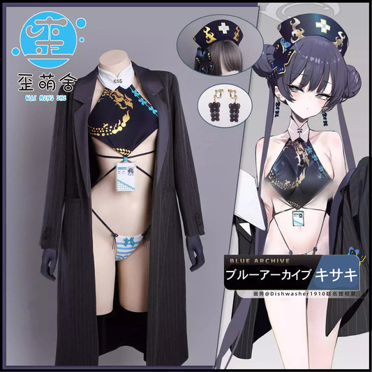 【予約】ブルーアーカイブ 竜華キサキチャイナコスプレ【歪萌舍】