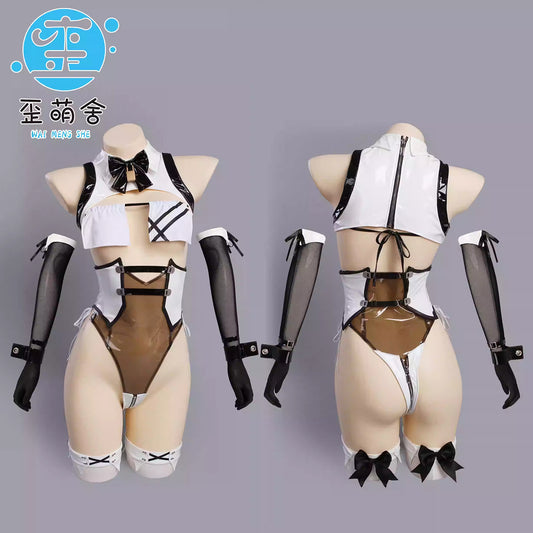 NIKKE ベイクリアバニーガールコスプレ ベイラディアントラビットコスチューム【歪萌舍】