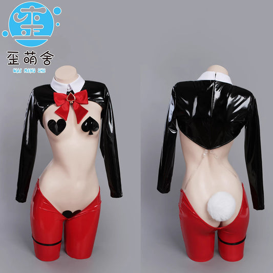 【予約】勝利の女神:NIKKE ルージュバニーガール セクシー全開逆バニーコスプレ【歪萌舍】