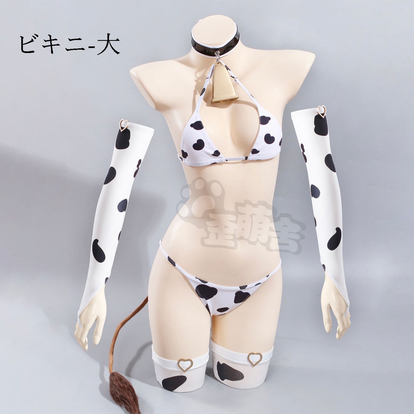 アズールレーン樫野ビキニコスプレ エロすぎる牛柄ビキニセット【歪萌舍】