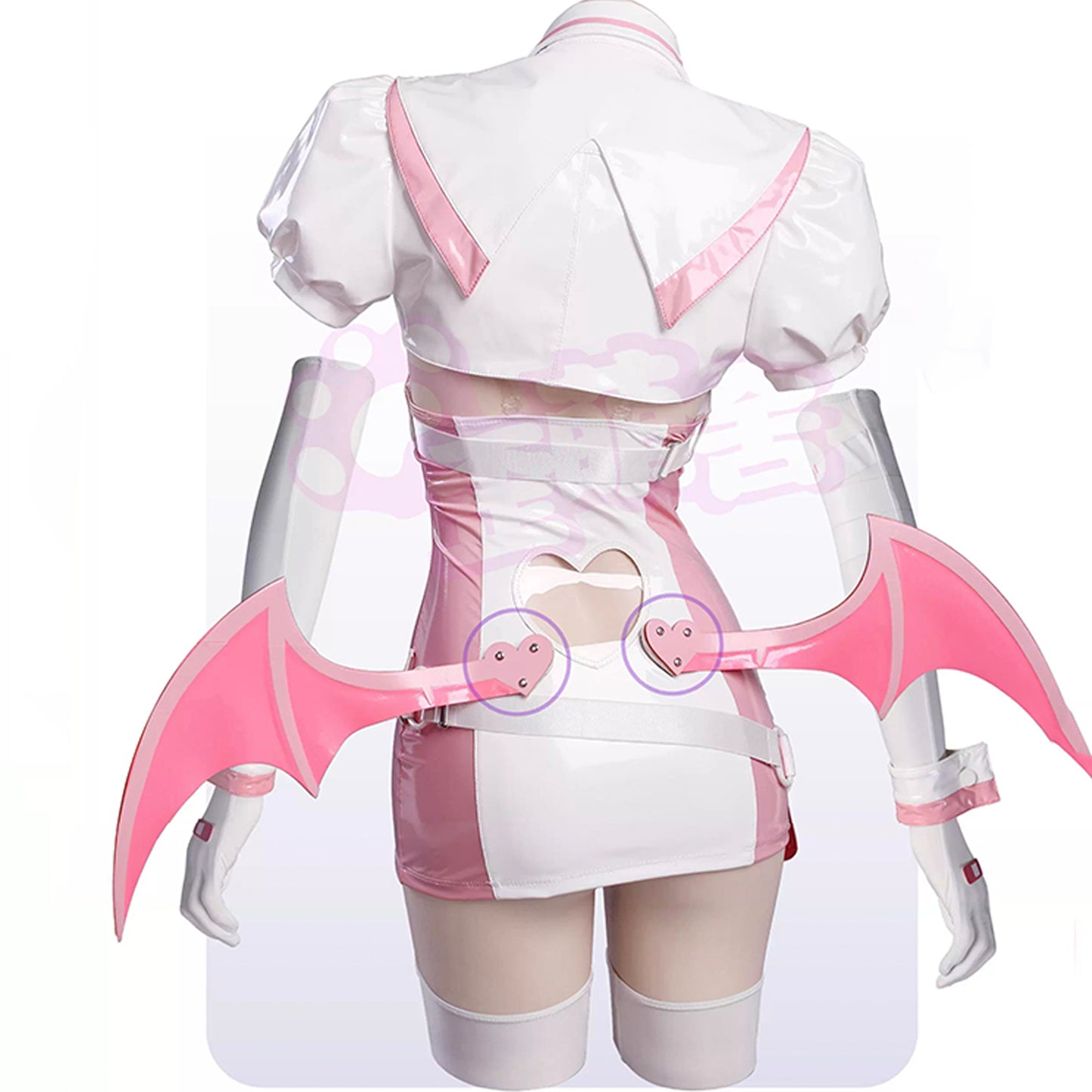 【予約】Muse Dash 布若エナメル小悪魔ナース風コスプレ ミューズダッシュ【歪萌舍】
