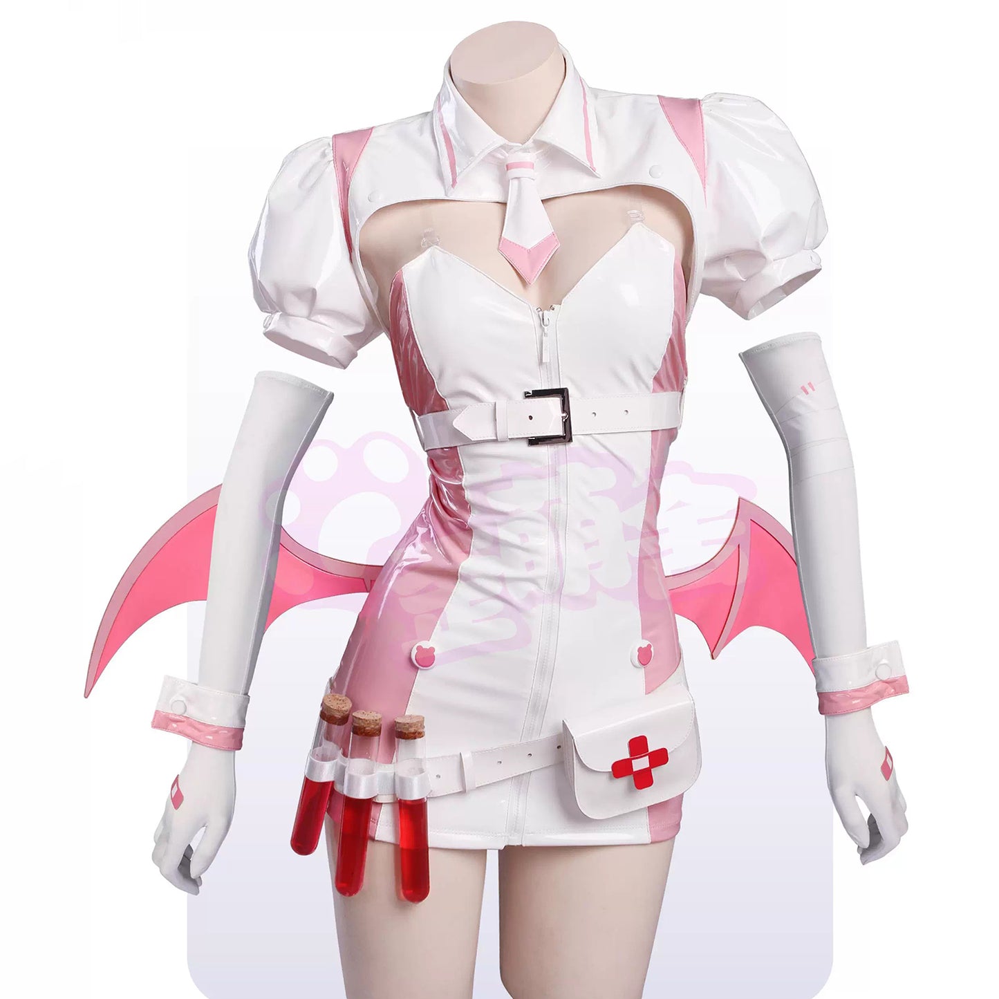 【予約】Muse Dash 布若エナメル小悪魔ナース風コスプレ ミューズダッシュ【歪萌舍】