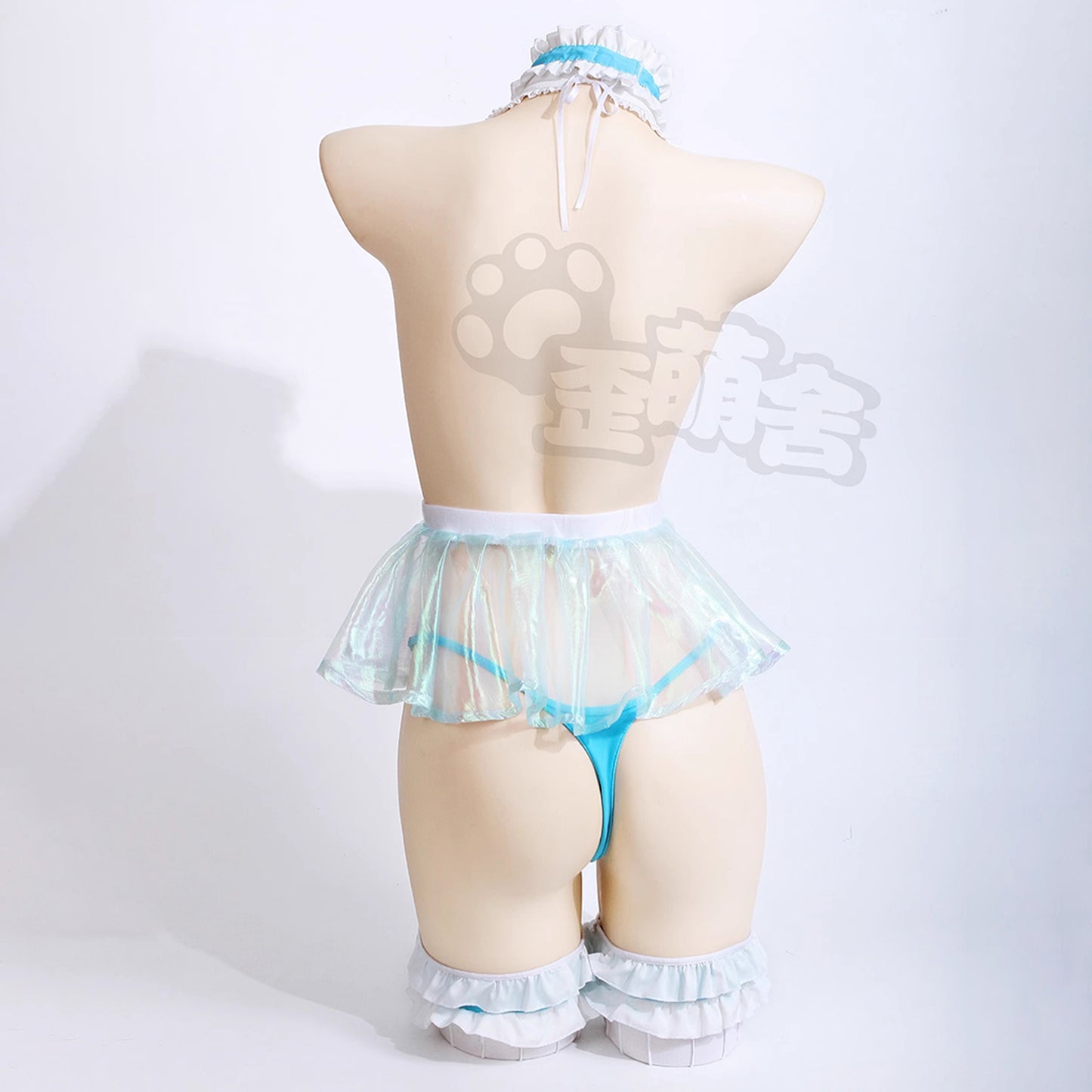 ブルーアーカイブ セクシー玉パン付き和風一之瀬アスナメイドコスプレ【歪萌舍】