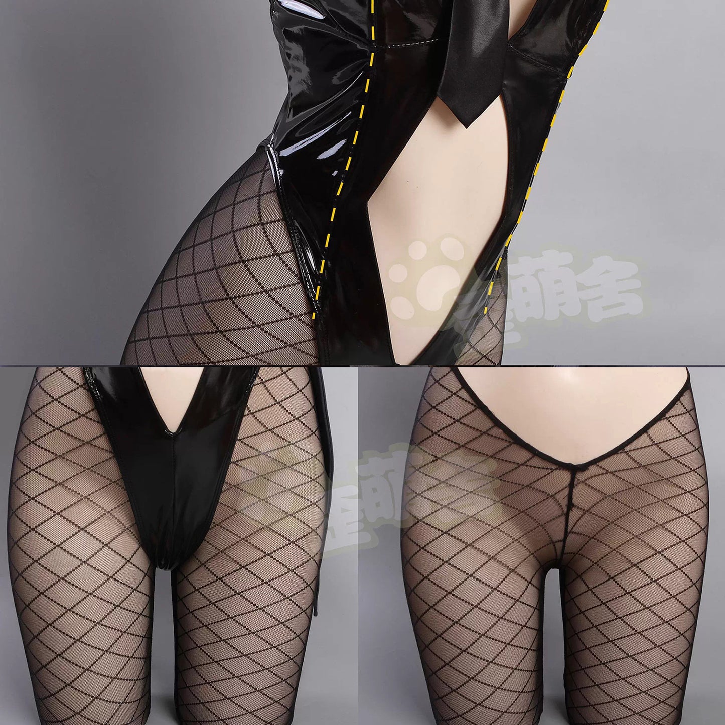 【予約】NIKKE エード セクシーエージェントバニーガールコスプレ13点セット テールジャケット ハイレグレオタード【歪萌舍】