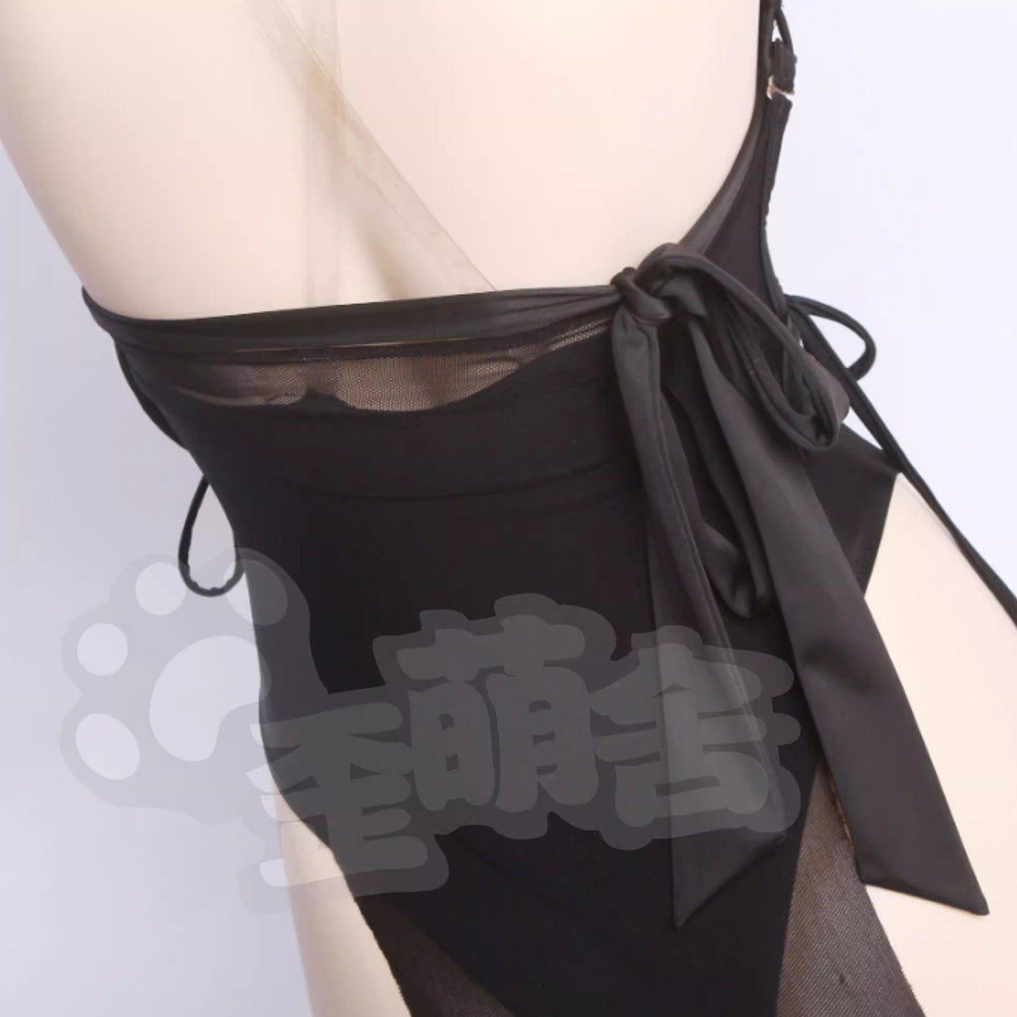 NIKKE バトル風2B透け透けセクシーハイレグ水着コスプレ【歪萌舍】