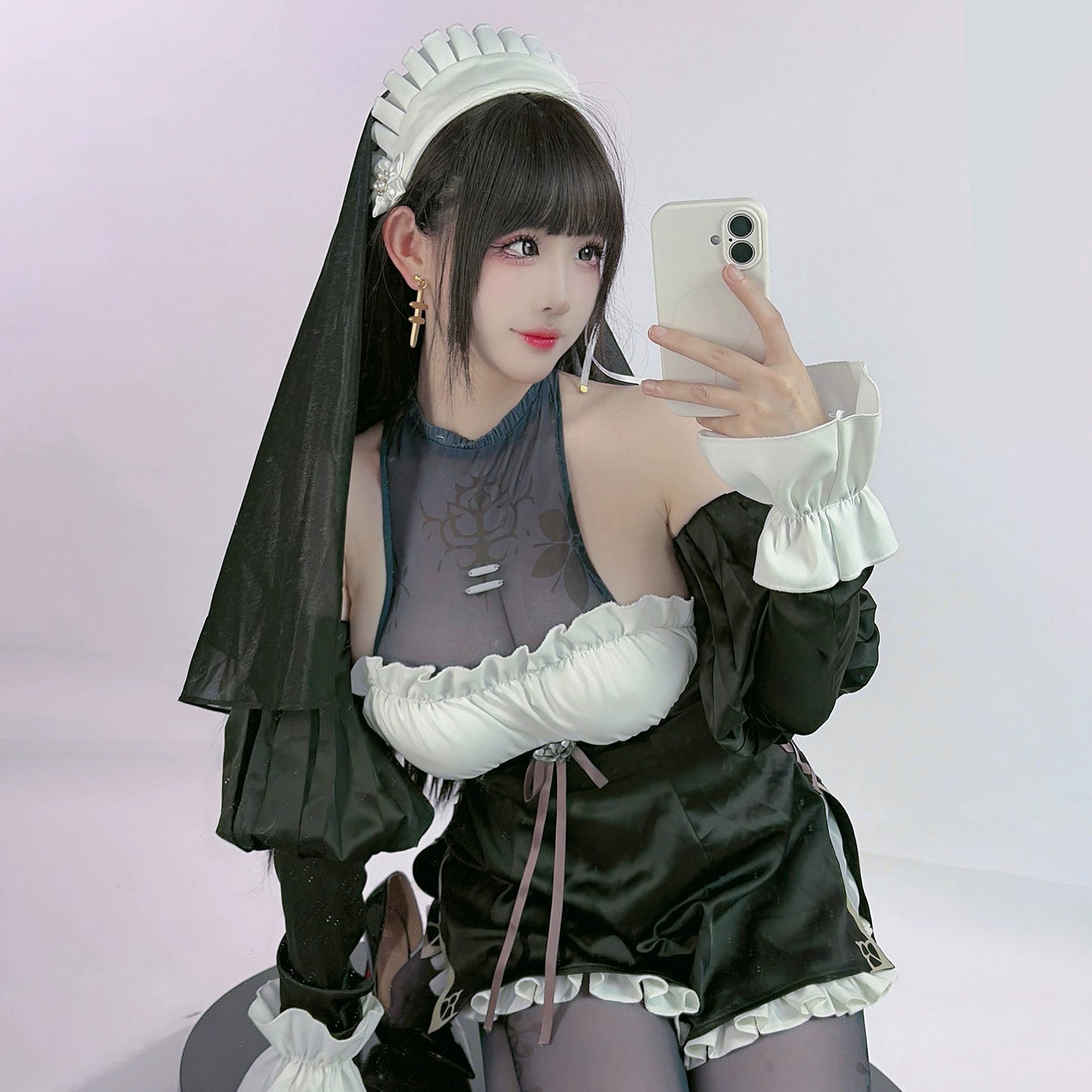 【SiNiSistar2 リリア風】神を裏切るむちむちゴシックセクシーシスターコスプレ 【TANG YUAN】
