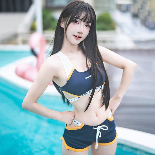 スポーティーかつセクシーなスポーツコスチューム2点セット【得体社】