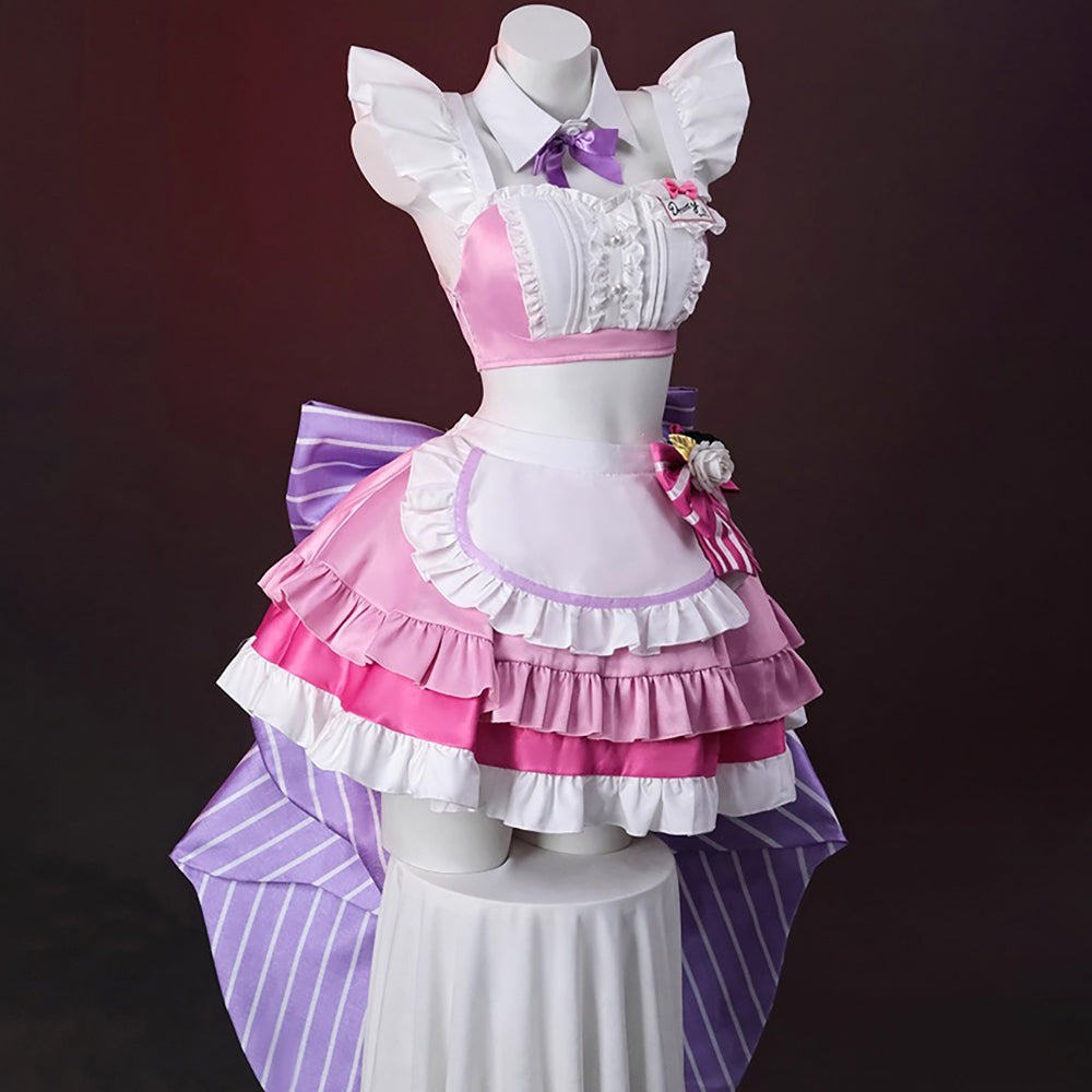 NIKKE エロかわドロシーエナメルメイド服コスプレ【Idealism】