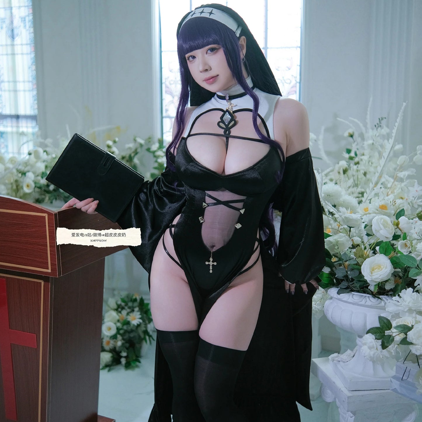葬送のフリーレン フェルンセクシーオープンヒップシスターコスプレ【火華家】