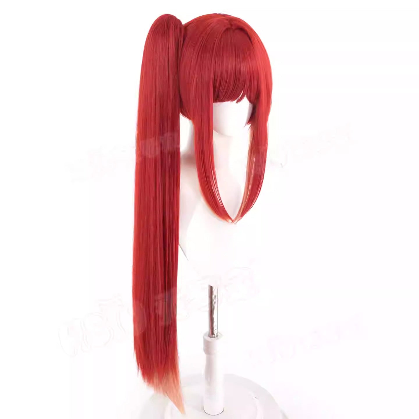 NIKKE ラピウィッグ ラピレッドフレーバーコスプレ用ウィッグ 鬘 ウィッグネット付き ワインレッド