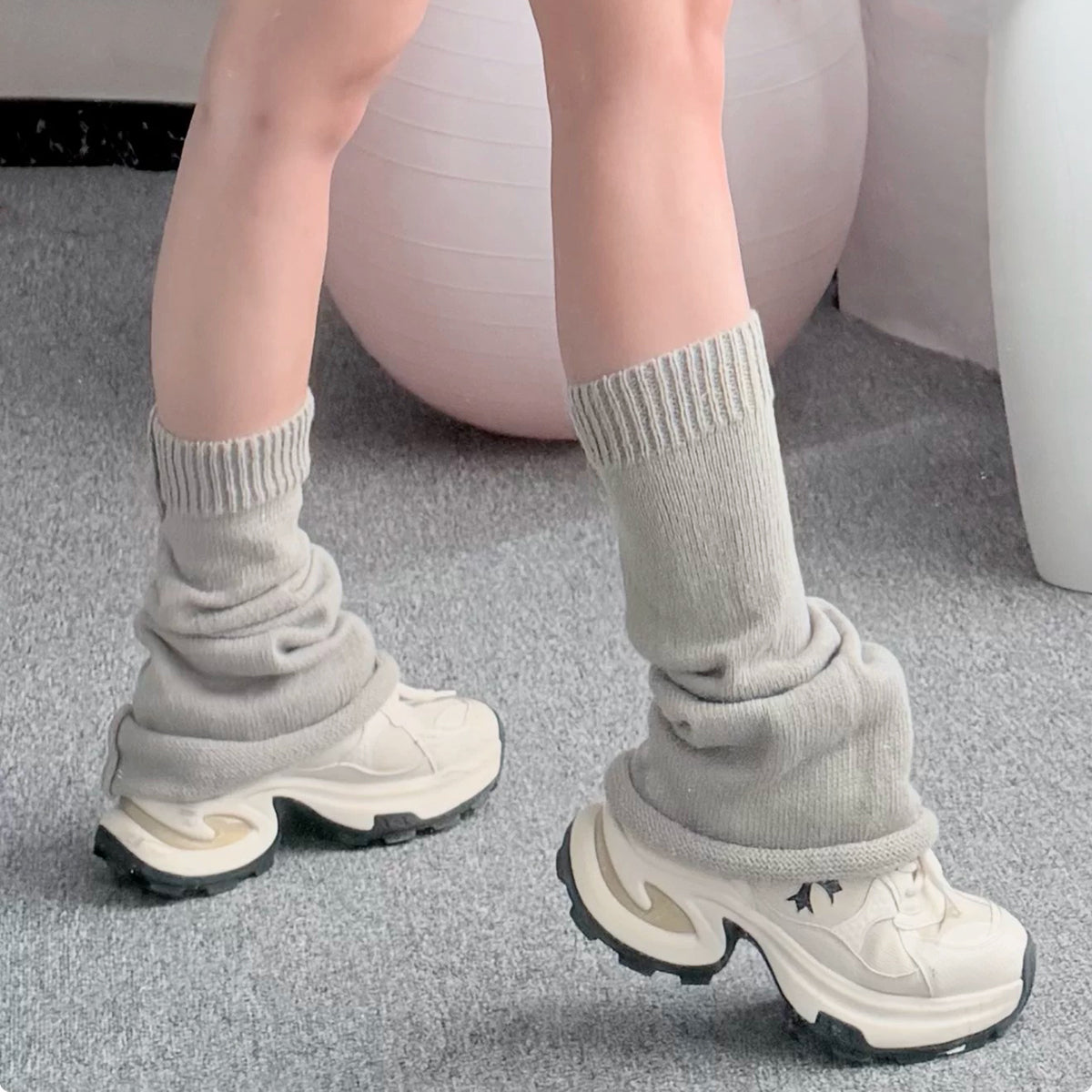 あざと可愛いベア風パーカー&ハイレグ体操服コスプレ【火華家】
