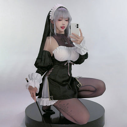 【SiNiSistar2 リリア風】神を裏切るむちむちゴシックセクシーシスターコスプレ 【TANG YUAN】