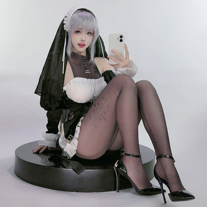 【SiNiSistar2 リリア風】神を裏切るむちむちゴシックセクシーシスターコスプレ 【TANG YUAN】
