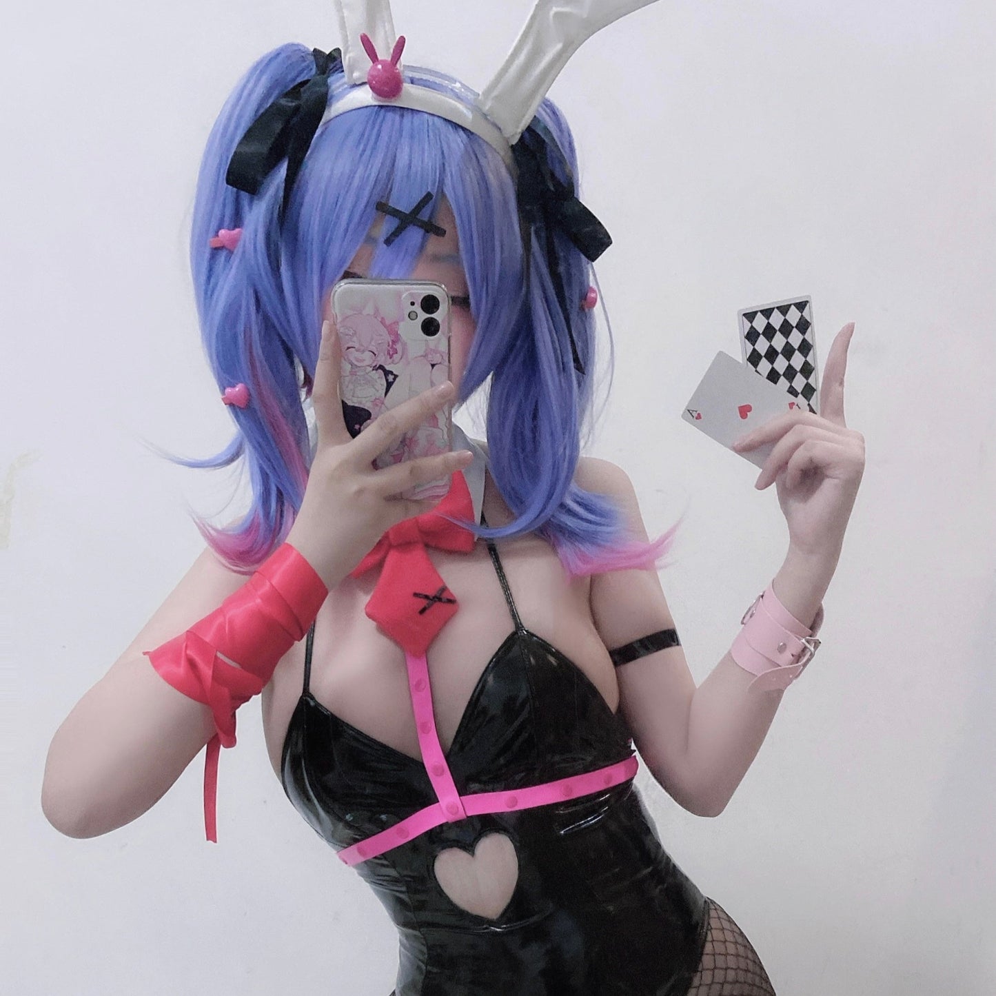 初音ミクラビットホールバニーガールレオタードコスプレ【歪萌舍】