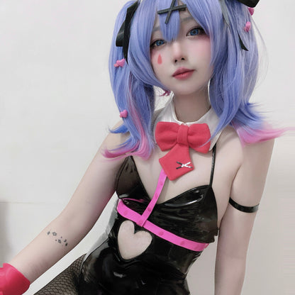 初音ミクラビットホールバニーガールレオタードコスプレ【歪萌舍】