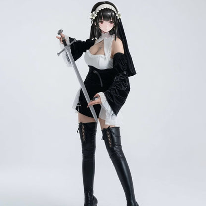 SiNiSistar2 リリア 艶やかな編み上げシスターコスプレ【火華家】