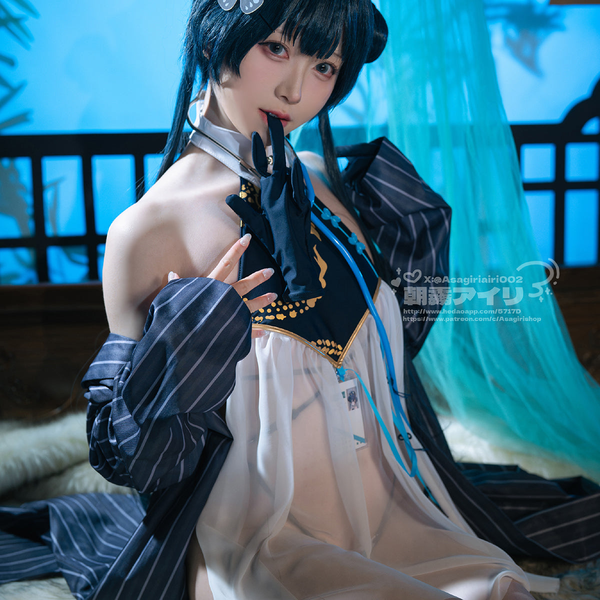 ブルーアーカイブ 竜華キサキチャイナスーツコスプレ【歪萌舍】