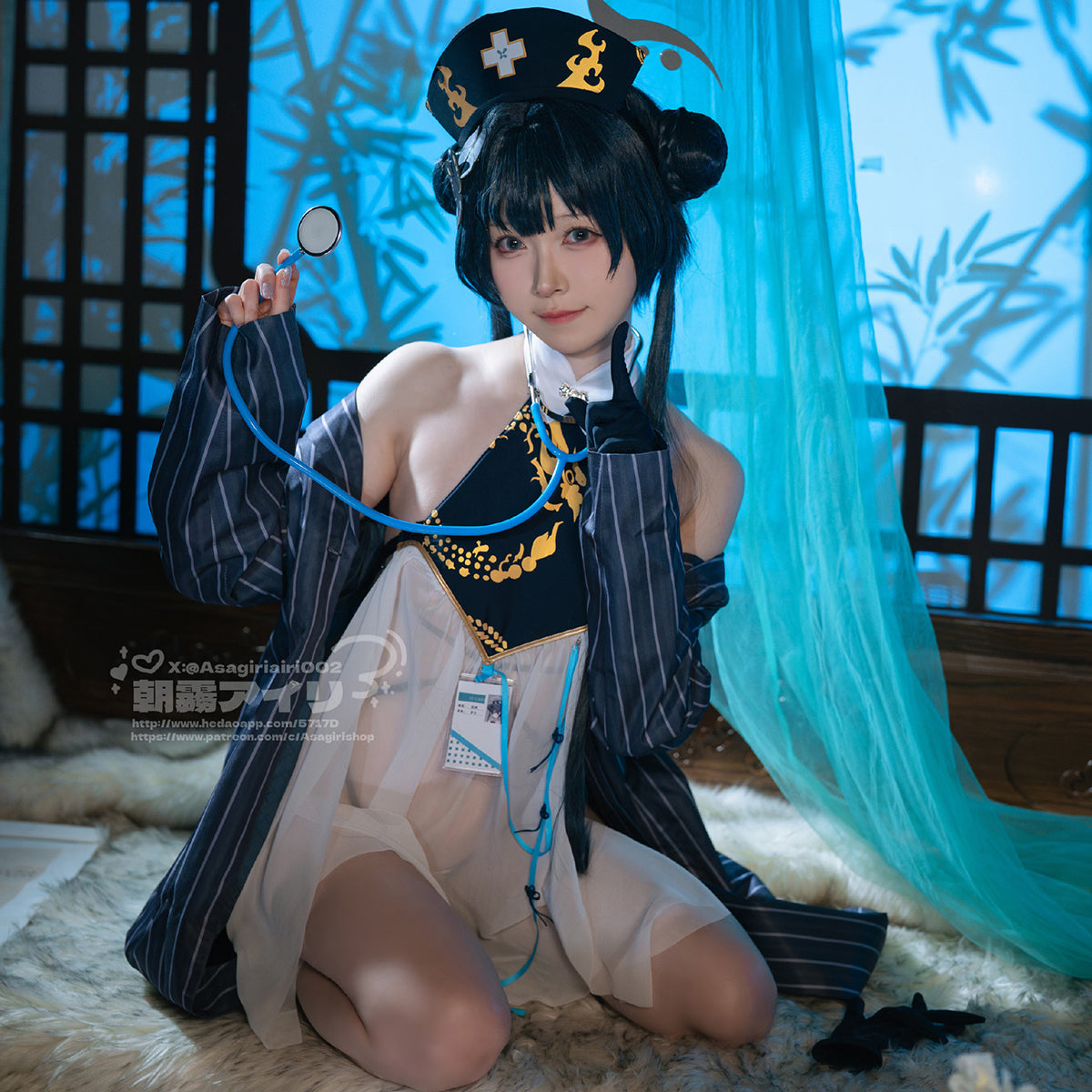 ブルーアーカイブ 竜華キサキチャイナスーツコスプレ【歪萌舍】