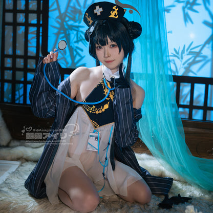 ブルーアーカイブ 竜華キサキチャイナスーツコスプレ【歪萌舍】