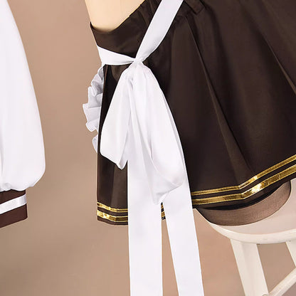 NIKKE ブレッディコスプレ 可愛い制服風シェフコスプレ11点セット セクシーメイドコスプレ【汚汚汚山】