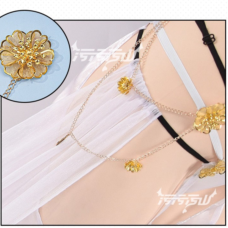 アズールレーン 能代 ホワイト踊り子コスプレ 同人コスプレ【汚汚汚山】