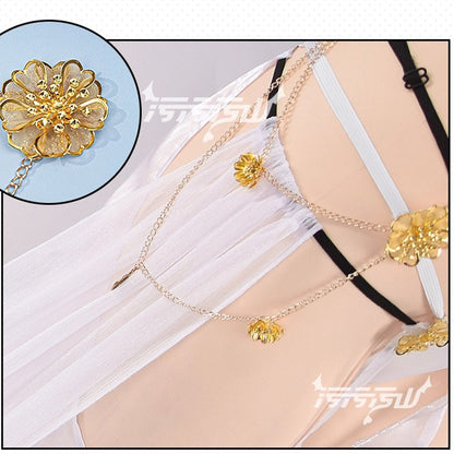 アズールレーン 能代 ホワイト踊り子コスプレ 同人コスプレ【汚汚汚山】