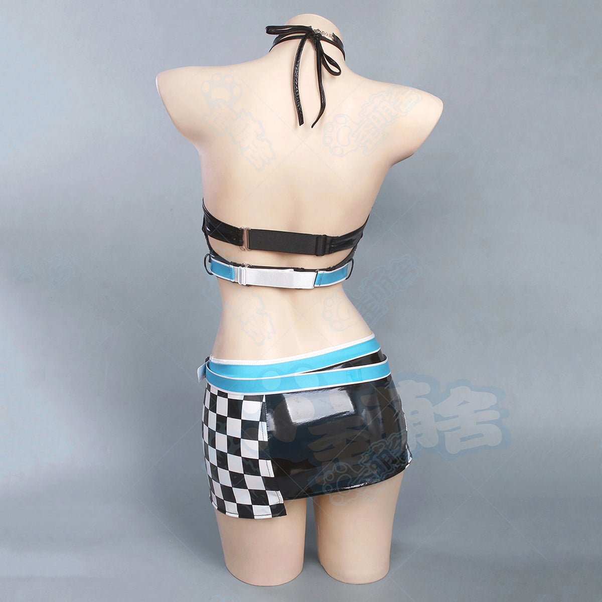 【予約早割】ブルアカ キサキ超ミニスカレースクイーンコスプレ豪華セット【歪萌舍】