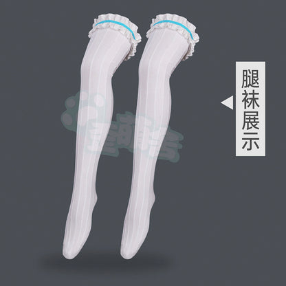ブルーアーカイブ 角楯花凛/アスナ セクシーマイクロビキニ浴衣メイドコスプレ【歪萌舍】