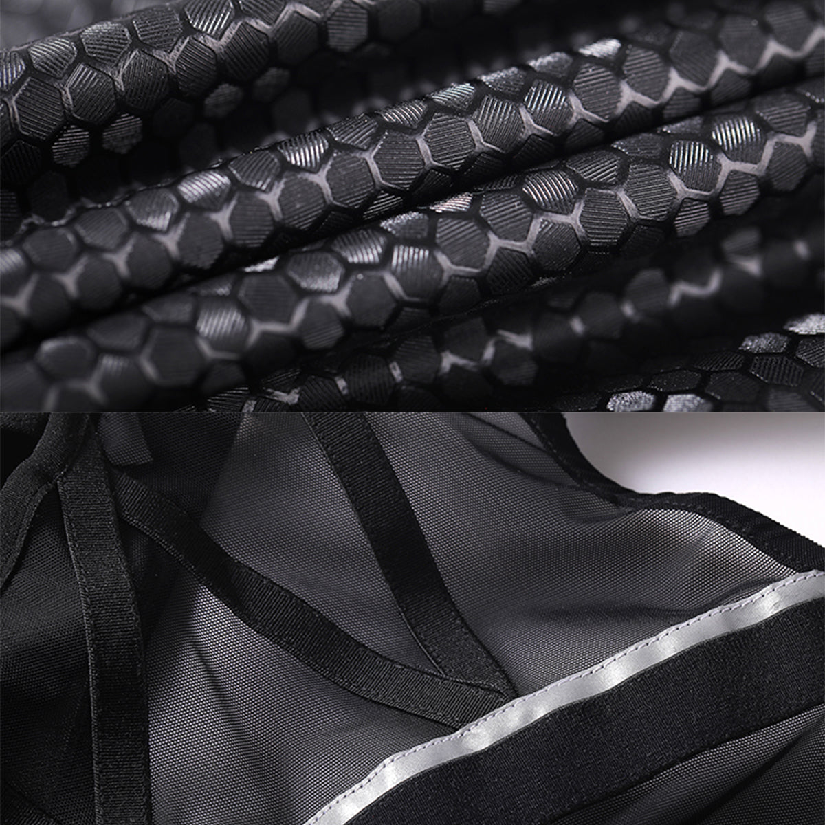 サイバー戦術風透け感のあるオープンバストレオタードコスプレ【得体社】