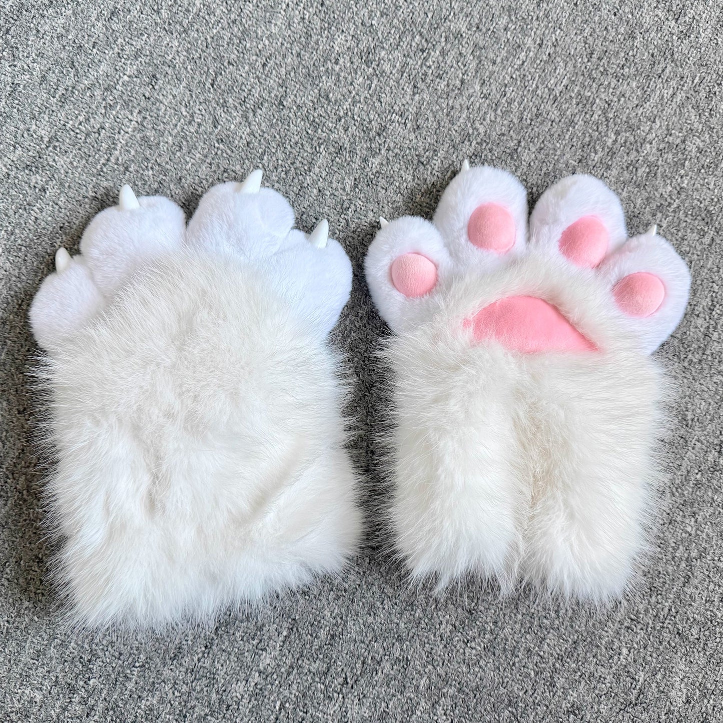 もこもこネコ耳ピンクレオパードセクシーワンピースコスチューム【火華家】