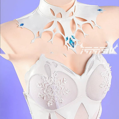ブラウンダスト2 ウィルヘルミナ 氷雪の女王コスプレ豪華セット【汚汚汚山】
