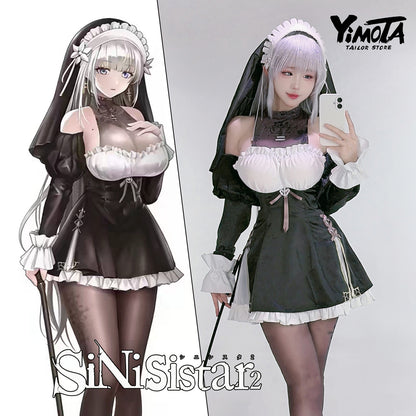 【SiNiSistar2 リリア風】神を裏切るむちむちゴシックセクシーシスターコスプレ 【TANG YUAN】