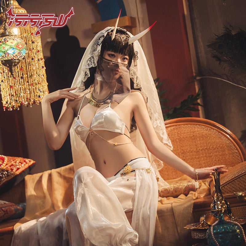 アズールレーン 能代 ホワイト踊り子コスプレ 同人コスプレ【汚汚汚山】