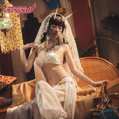 アズールレーン 能代 ホワイト踊り子コスプレ 同人コスプレ【汚汚汚山】