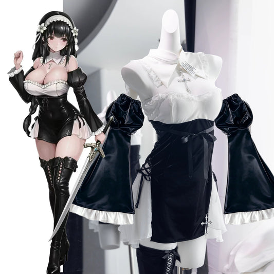 SiNiSistar2 リリア 艶やかな編み上げシスターコスプレ【火華家】