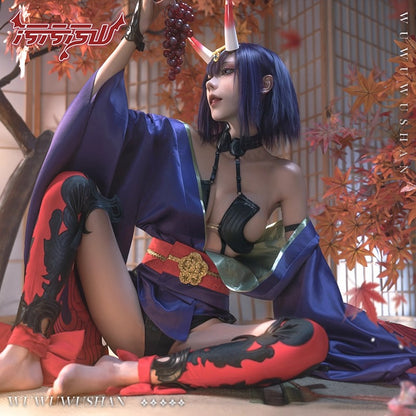 魅惑ボディラインが映えるFGO酒呑童子コスプレ セクシー着物コスプレ【汚汚汚山】