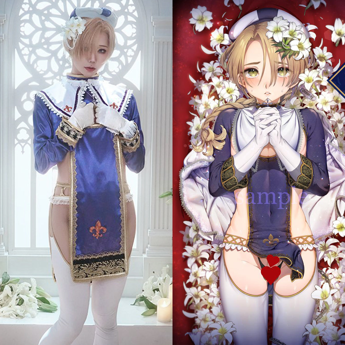 娼年ジャンヌ背徳美少年シスターコスプレ 池咲ミサ氏オリジナル【十六夜工坊】