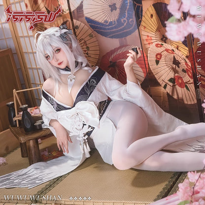 アズールレーン 白鳳 凛とした美しい和風セクシー着物コスプレ【汚汚汚山】