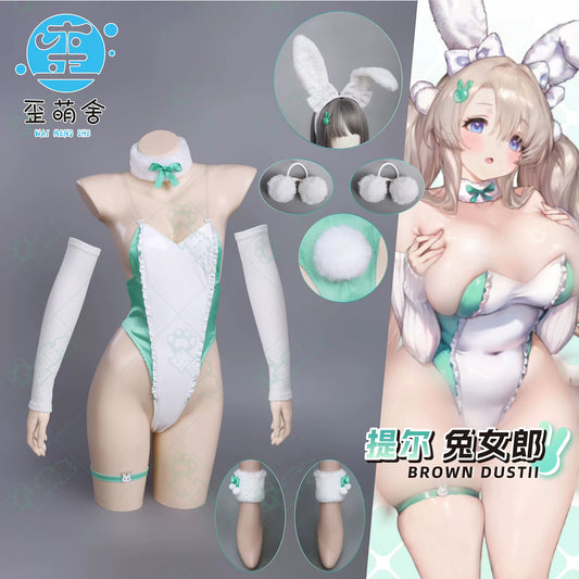 ブラウンダスト2 イノセントバニー ティル光沢エナメルバニーコスプレ【歪萌舍】