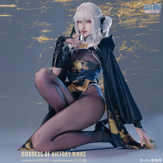 勝利の女神:NIKKE ブラン着物コスプレ ブランホワイトラビットコスプレ【COSPLAY-FM】