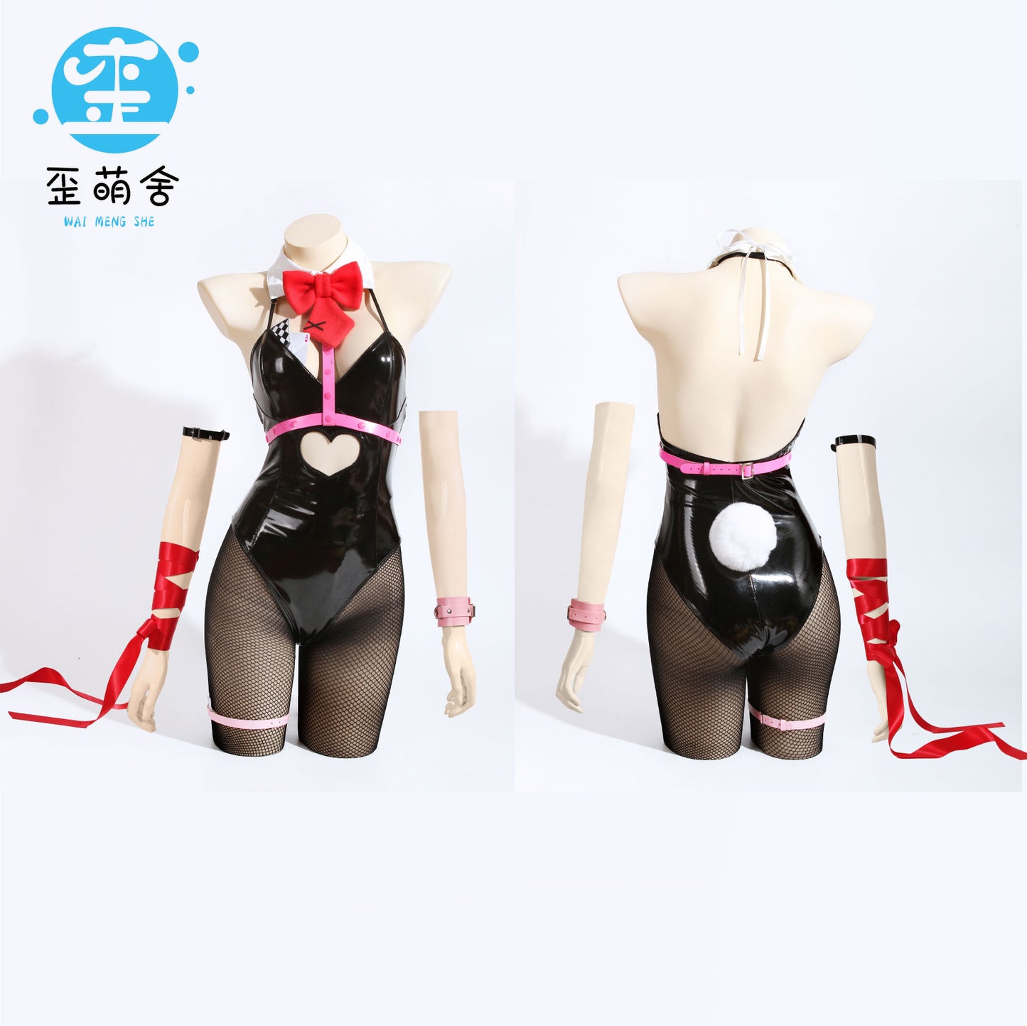 初音ミクラビットホールバニーガールレオタードコスプレ【歪萌舍】
