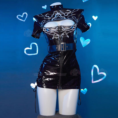 【予約】ニーア オートマタ 2B風光沢エナメルダークナースコスプレ【Bbunny】