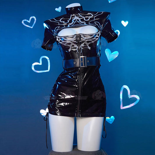 【予約】ニーア オートマタ 2B風光沢エナメルダークナースコスプレ【Bbunny】