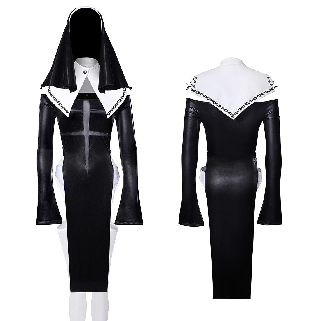 光沢感のあるPUレザーハイレグエロシスターコスプレ【得体社】