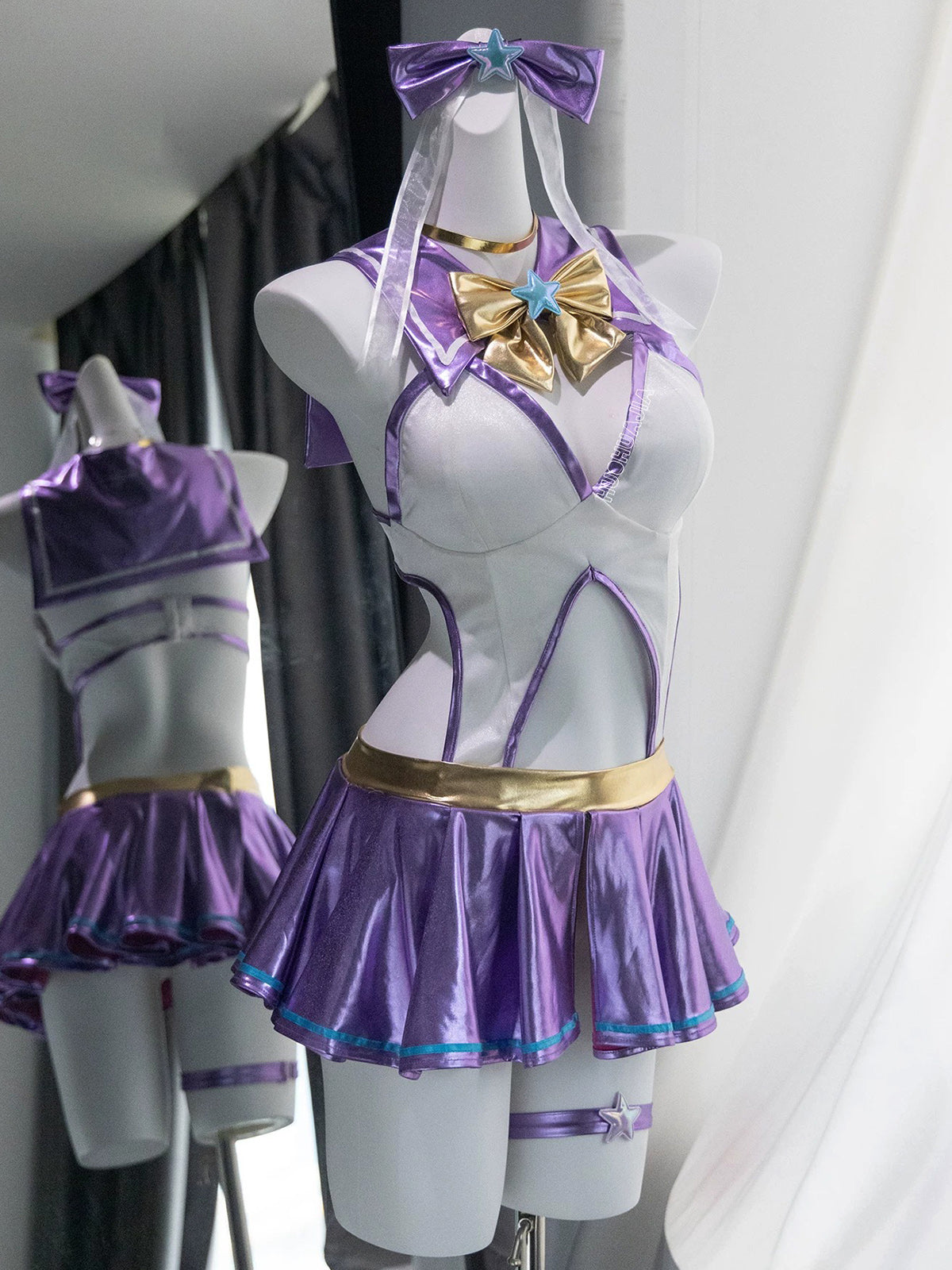 ブラウンダスト2 ミラクルヴァイオレット パレット魔法少女コスチューム 【火華家】